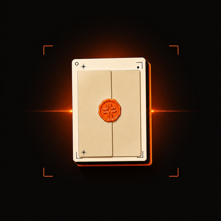 A sealed Startup NFT identity card inside the YHOODINATOR acquisition system.